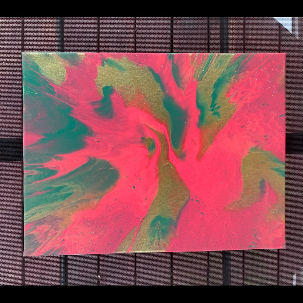 12” x 16” Spin Art